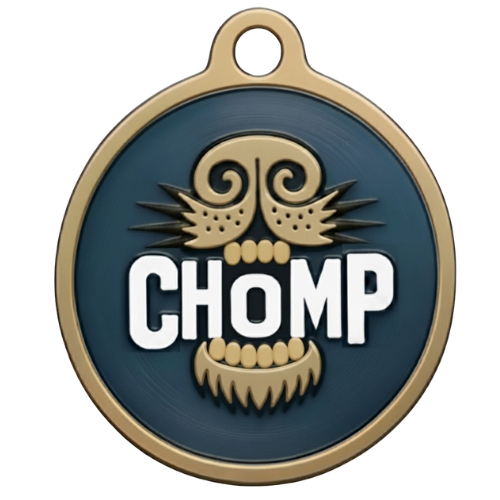 CHOMP Pet Dental — booking page logo